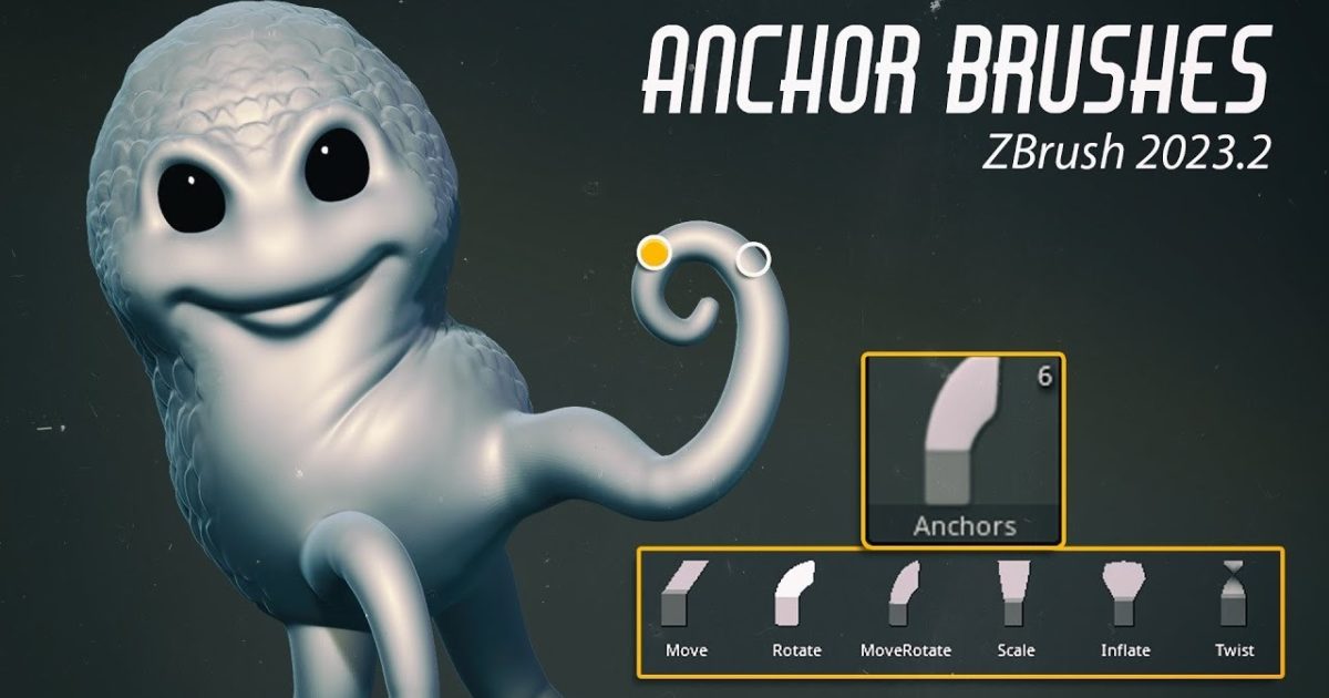 Cineversity | Tutorial : Anchor Brushes - Move, Rotate, Scale,…